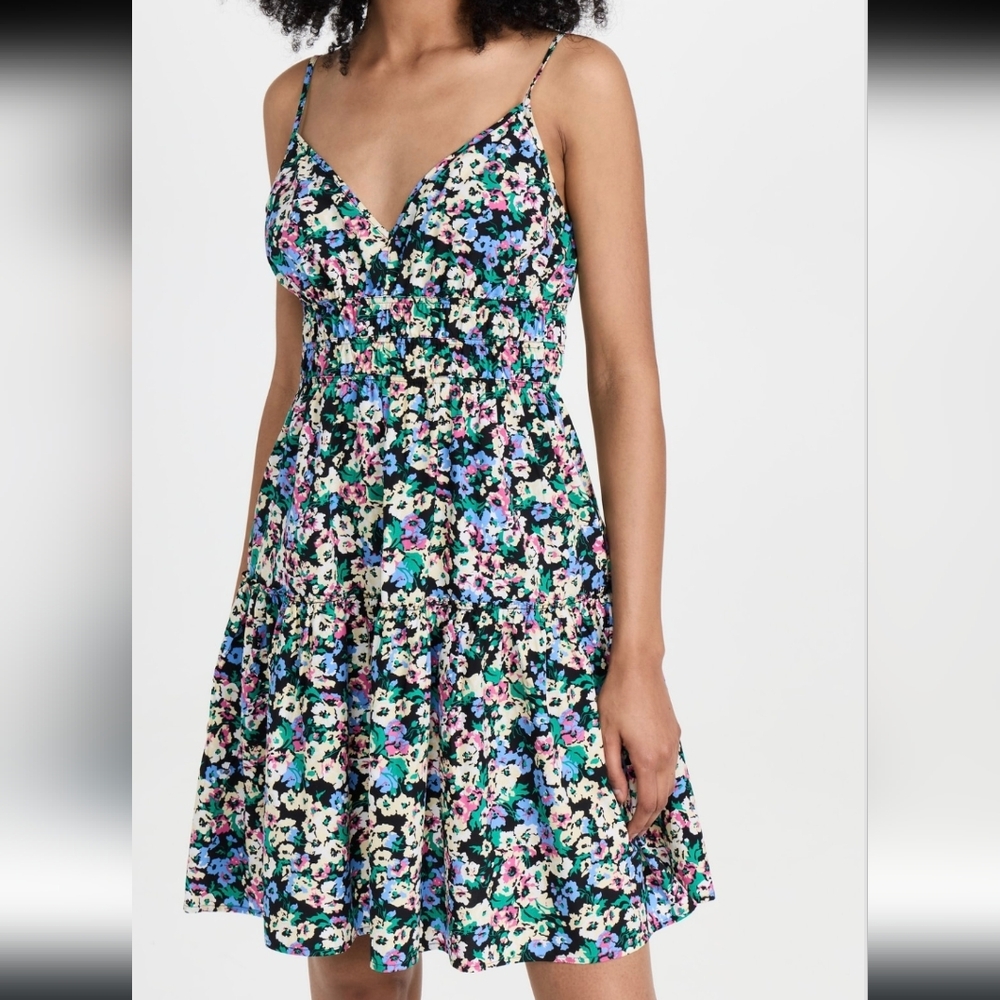 Rails Multicolor Floral Midi Dress
